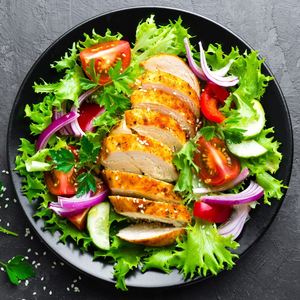 Tandoori Chicken Grilled Salad