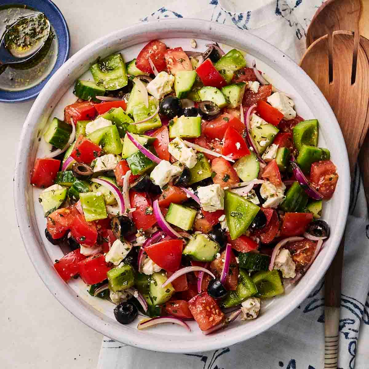 Red &amp; White Geek Salad